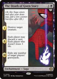 【SPM】【ENG】【Foil】〈054-R〉《グウェン・ステイシーの死/The Death of Gwen Stacy》