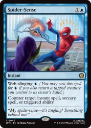 【SPM】【ENG】【Foil】〈046-R〉《スパイダーセンス/Spider-Sense》