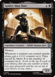 【SPM】【ENG】【Foil】〈067-U〉《スパイダーマン・ノワール/Spider-Man Noir》