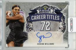 2018 LEAF Grand Slam Serena Williams Career Titles Autographs #CTSW1【21/72】