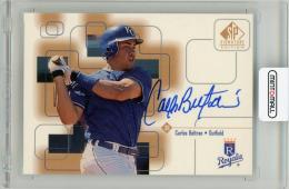 1999 UPPER DECK SP Signature Carlos Beltran Autographs #CBE Kansas City Royals