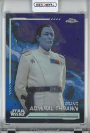 2024 Topps Chrome Star Wars Grand Admiral Thrawn Base/Kamino Aqua Refractors/#4【011/199】