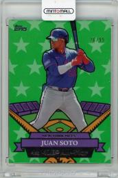 2025 TOPPS Archives Juan Soto 2007 Topps All-Stars Green Foilboard #07AS2【26/99】 New York Mets