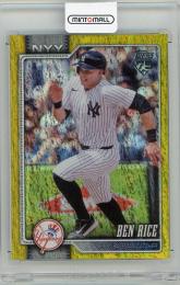 2026 TOPPS Ben Rice Yellow Rainbow Foil #133【247/399】 New York Yankees
