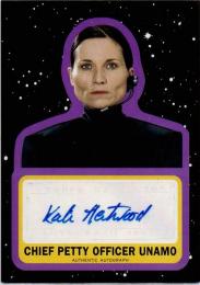 2017 TOPPS Star Wars Journey to The Last Jedi	Purple Parallel Autographs	Kate Fleetwood (Chief Petty Officer Unamo)	【47/99】