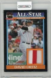 2026 TOPPS Series 1 David Ortiz 1991 Topps All-Star Relics Black #91ASRDO【02/10】《若干のダメージあり》 Boston Red Sox