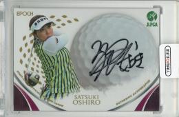 2020 EPOCH JLPGA 大城さつき 直筆サインカード【78/90】