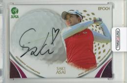 2020 EPOCH JLPGA 淺井咲希 直筆サインカード【79/90】