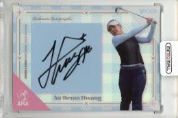 2025 EPOCH JLPGA ROOKIES & WINNERS 黄アルム 1 of 1 直筆サインカード【1/1】