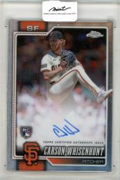 2026 Topps Series 2 Carson Whisenhunt RC Autograph
