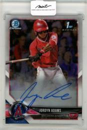 2018 Topps Chrome DP Jordyn Adams Autograph