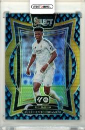 2024-25 Panini Select Lá Liga Soccer Aurelien Tchouameni #16 Base Terace Jade Dragon Scale【03/28】 Real Madrid
