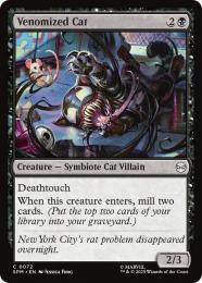 【SPM】【ENG】【Foil】〈072-C〉《ヴェノム化した猫/Venomized Cat》