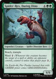 ◆予約◆【SPM】【ENG】【Foil】〈116-C〉《果敢な恐竜、スパイダーレックス/Spider-Rex, Daring Dino》