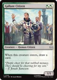 ◆予約◆【SPM】【ENG】【Foil】〈129-C〉《勇敢な市民/Gallant Citizen》
