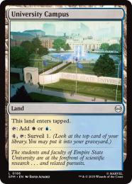 ◆予約◆【SPM】【ENG】【Foil】〈186-C〉《大学の敷地/University Campus》