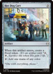 ◆予約◆【SPM】【ENG】【Foil】〈164-C〉《ホットドッグの屋台/Hot Dog Cart》