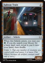 ◆予約◆【SPM】【ENG】【Foil】〈178-C〉《地下鉄/Subway Train》