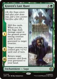 ◆予約◆【SPM】【ENG】【Foil】〈105-R〉《クレイヴンの最後の狩り/Kraven's Last Hunt》