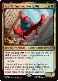 ◆予約◆【SPM】【ENG】【Foil】〈142-R〉《スカーレット・スパイダー、ベン・ライリー/Scarlet Spider, Ben Reilly》