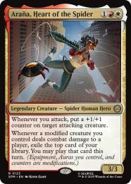 ◆予約◆【SPM】【ENG】【Foil】〈123-R〉《蜘蛛の心、アラーニャ/Ara?a, Heart of the Spider》