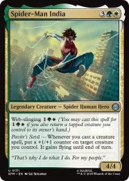 ◆予約◆【SPM】【ENG】【Foil】〈151-U〉《スパイダーマン・インディア/Spider-Man India》
