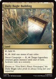◆予約◆【SPM】【ENG】【Foil】〈179-U〉《デイリー・ビューグル社ビル/Daily Bugle Building》