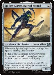 ◆予約◆【SPM】【ENG】【Foil】〈175-U〉《研ぎ澄まされた憎悪、スパイダー・スレイヤー/Spider-Slayer, Hatred Honed》