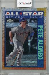 2025 Topps Series 2 Pete Alonso 1990 Topps Baseball Chrome All Stars Aqua Refractors #90ASC15【167/199】 New York Mets