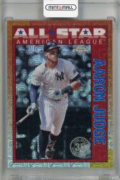 2025 Topps Series 2 Aaron Judge 1990 Topps Baseball Chrome All Stars Blue Refractors #90ASC12【007/150】 New York Yankees