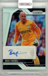 2024-25 Panini Prizm Premier League Soccer Brad Friedel #S-BF Signatures Autographs Silver Prizms【39/99】 Aston Villa