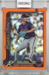 2025 Topps Series 2 AJ Smith-Shawver Orange Rainbow Foilboard #674 【08/25】 Atlanta Braves