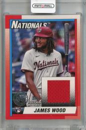 2025 Topps Series 2 James Wood 1990 Topps Baseball Relics #90R2-JW RC Washington Nationals
