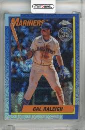 2025 Topps Series 2 Cal Raleigh 1990 Topps Baseball Chrome #T90C-138  Seattle Mariners