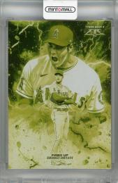 2022 Topps Fire Shohei Ohtani Fired Up Gold Minted #FIU-2 Los Angeles Angels
