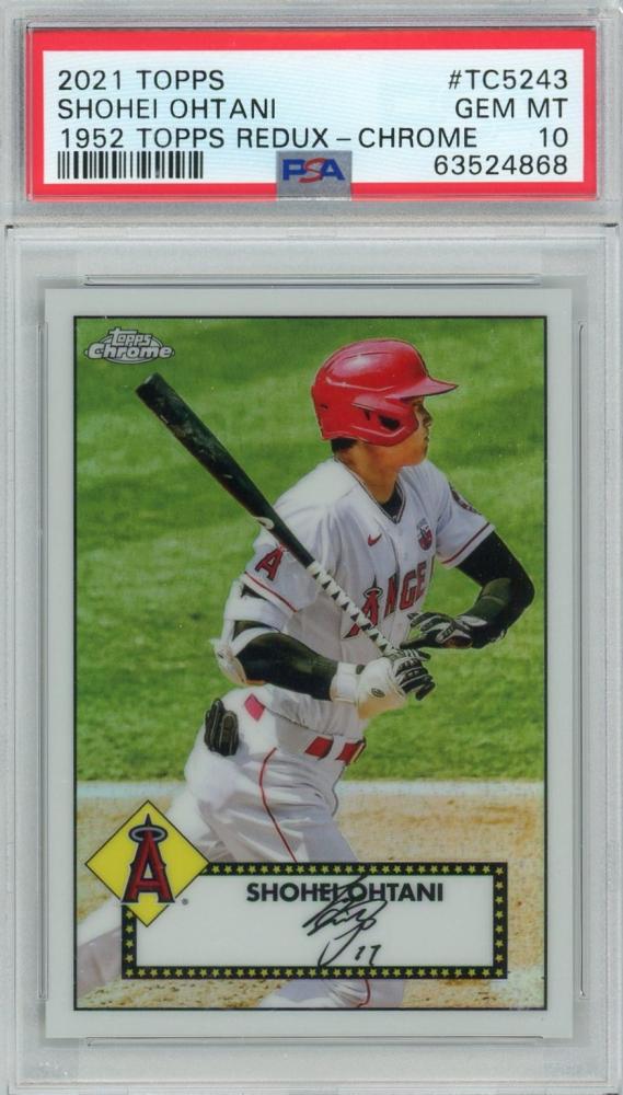 大谷翔平　2021　プリントサイン　TOPPS TC52-43　※Ｅ ミントモール / MINT 浦和店 / 2021 Topps Series 1 Shohei