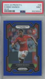 2023-24 Prizm Premier League Kobbie Mainoo RC #Bule 【113/299】【PSA9】 Manchester United