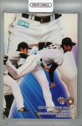 2013 BBM 北海道日本ハムファイターズ 大谷翔平 THE TWO-SWORD PLAYER(裏面角折れあり)