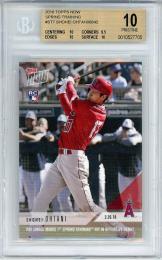 2018 TOPPS NOW Shohei Ohtani #ST-7 (RC)【BGS10 PRISTINE】