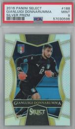 2016 Panini Select Gianluigi Donnarumma RC Silver Prizm 【PSA9】 Italia