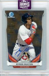 2025 TOPPS Archives Signature Series Active Byron Buxton Autograph【23/80】 Minnesota Twins