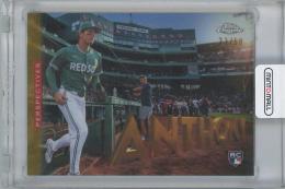 2026 TOPPS Chrome Logofractor Perspectives Gold Refractors / ROMAN ANTHONY(Boston Red Sox) 【23/50】