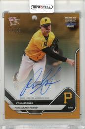 2025 TOPPS MLB Road To Opening Day Paul Skenes Autographs Orenge #APS【1st No. 01/25】 Pittsburgh Pirates