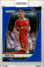 2024-25 Panini Prizm Premier League Soccer Diogo Jota #46 Base Blue Prizms【004/299】 Liverpool FC