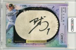 2022 GENESIS 風間球打 ボール直筆サインカード【16/20】