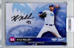 2025 BBM 中日ドラゴンズ マラー 直筆サインカード【77/90】 中日ドラゴンズ