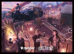 ◆予約◆エンスカイ MTG── FINAL FANTASY プレイヤーズカードスリーブ【MFS-85】シーン・ボックス・アート《キャンプの仲間たち》