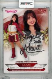 2026 BBM チアリーダー Dancing Heroine  AKARI 直筆サインカード【08/90】