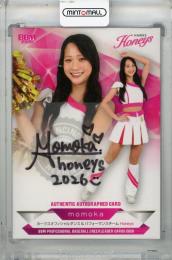 2026 BBM チアリーダー Dancing Heroine  momoka 直筆サインカード【27/90】