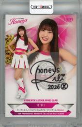 2026 BBM チアリーダー Dancing Heroine  RIRI 直筆サインカード【70/90】